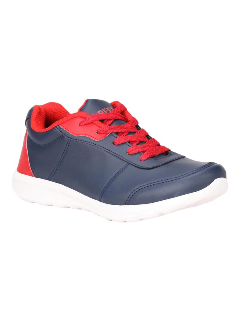 beet looks navy blue leatherette sport shoes - 16571580 - Zoom Image - 1