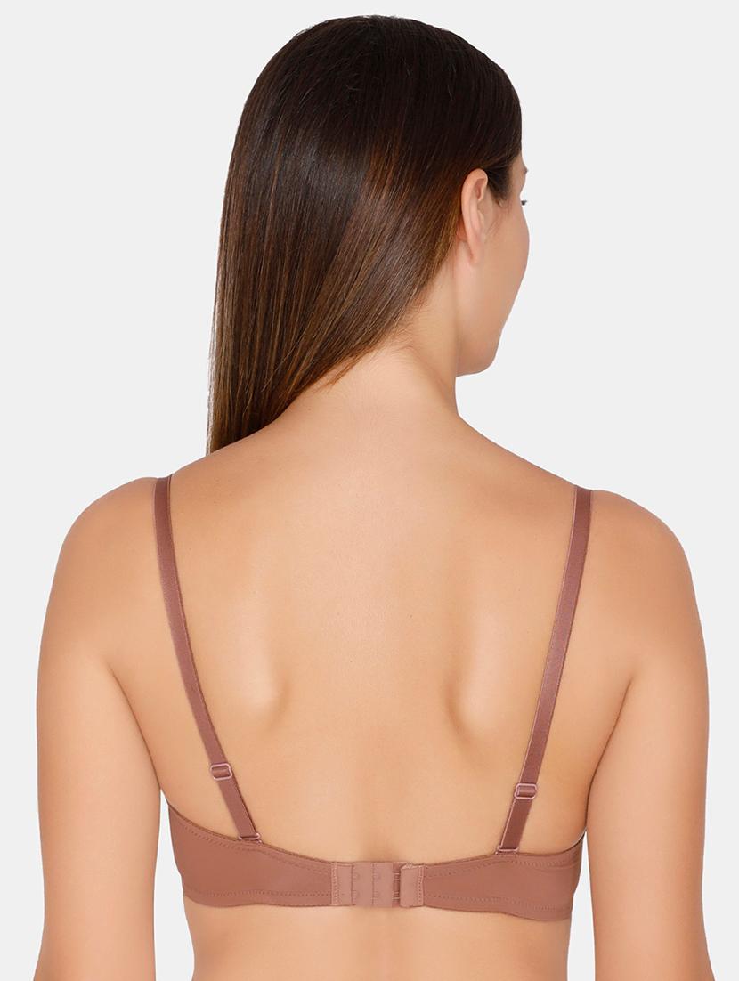 bow patch solid t-shirt bra - 16572078 - Zoom Image - 2