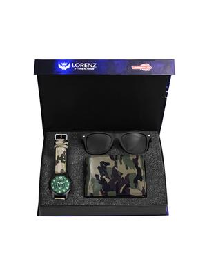 lorenz set of 3 analog watch, sunglasses and wallet - 16572565 - Standard Image - 8