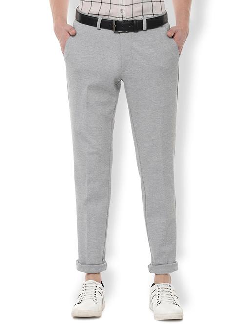 light grey textured chinos - 16572865 - Very Small Image - 1