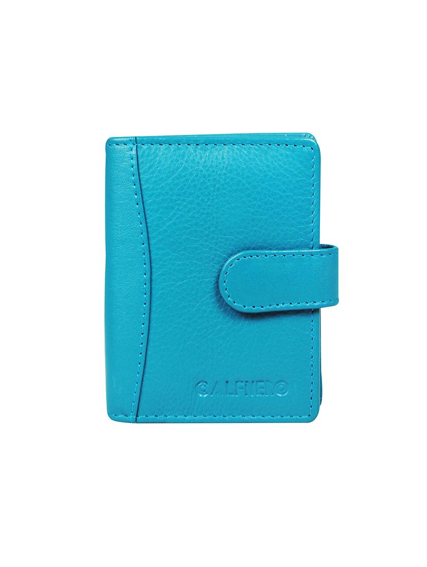 blueleather card holder