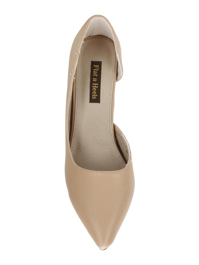 beige slip on pumps - 16573672 - Zoom Image - 4