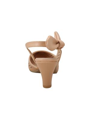 beige back strap sandals - 16573681 - Standard Image - 3
