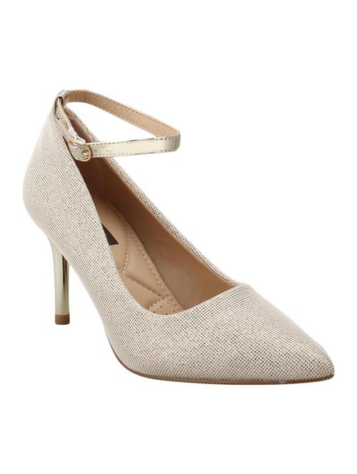 silver slip on pumps - 16573689 - Standard Image - 1