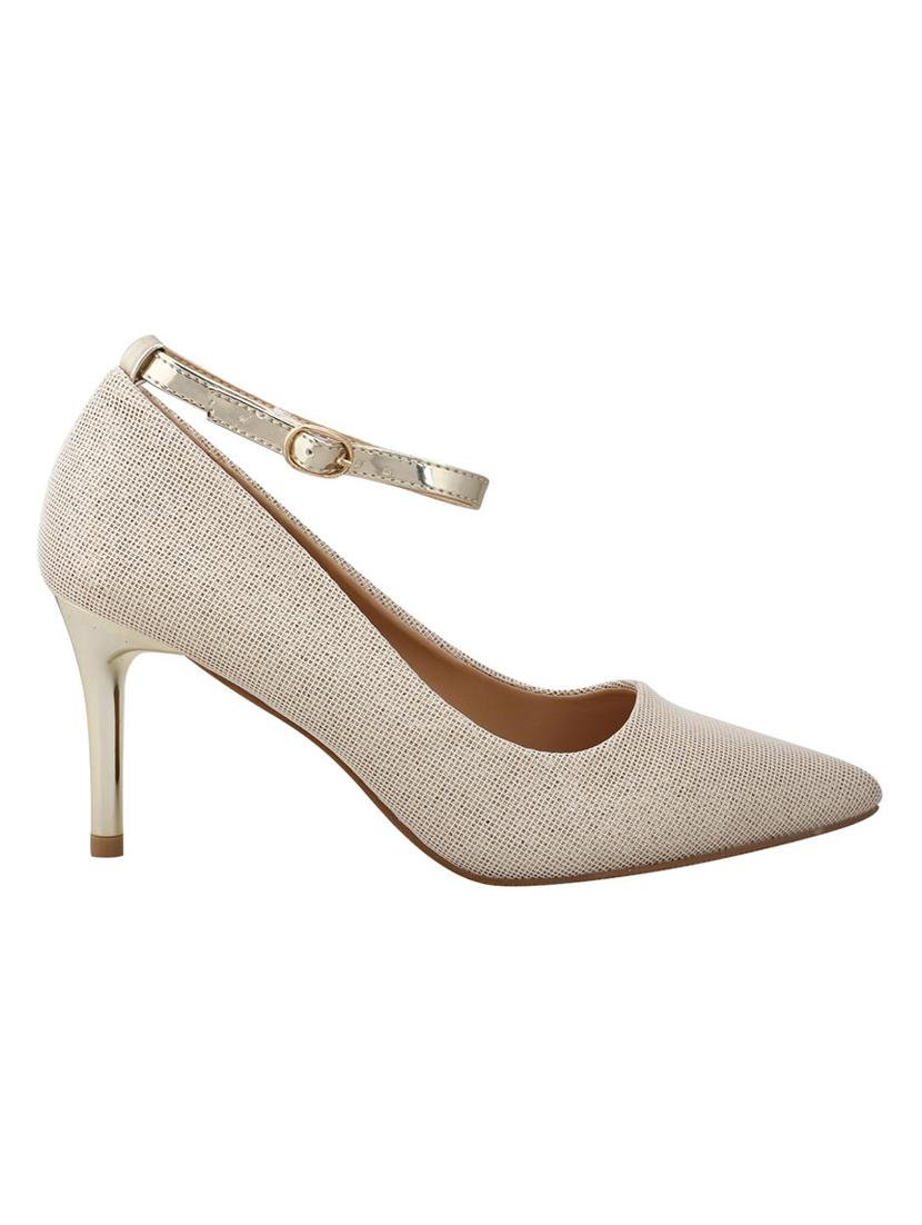 silver slip on pumps - 16573689 - Zoom Image - 2