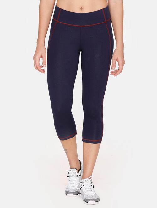 high rise contrast piping capri - 16574120 - Standard Image - 1