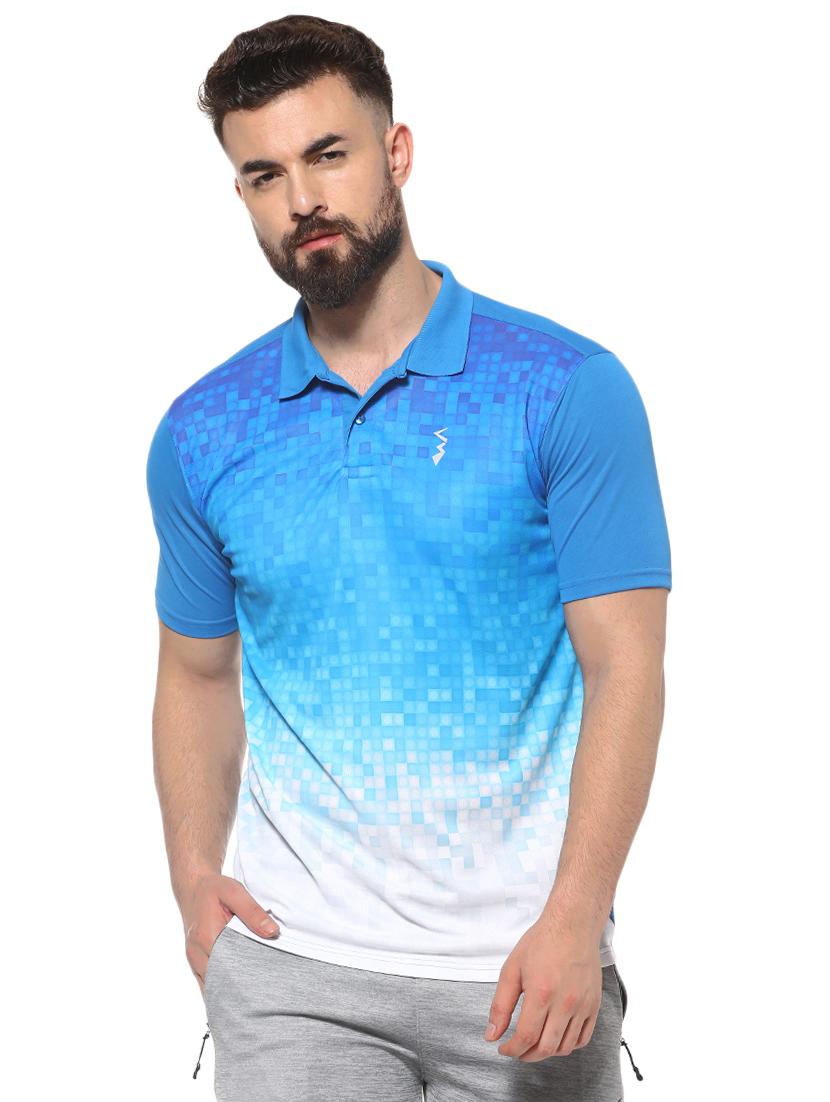 blue printed t-shirt - 16574565 - Zoom Image - 1