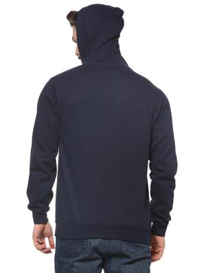 navy blue chest print sweatshirt - 16574599 - Standard Image - 3