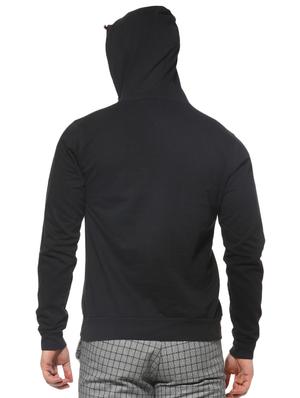 black chest print sweatshirt - 16574600 - Standard Image - 3