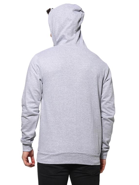 grey chest print sweatshirt - 16574603 - Zoom Image - 3