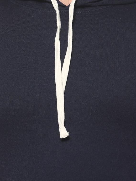 navy blue solid sweatshirt - 16574605 - Zoom Image - 5