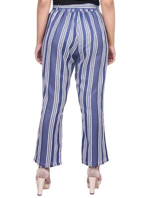 tie knot striped trouser - 16574752 - Standard Image - 3