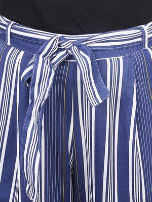 tie knot striped trouser - 16574752 - Standard Image - 5