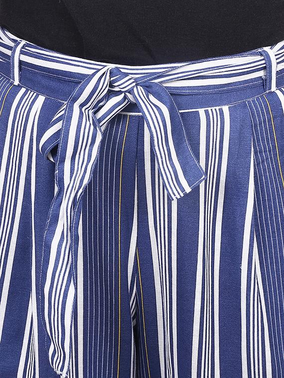 tie knot striped trouser - 16574752 - Zoom Image - 5