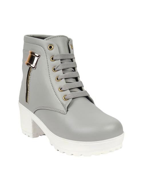 creattoes grey ankle boots - 16575414 - Standard Image - 1