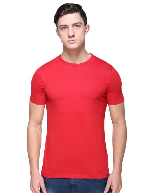 red solid t-shirt - 16575422 - Standard Image - 1