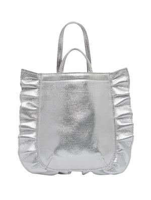 silver leatherette (pu) regular clutch - 16575632 - Standard Image - 2