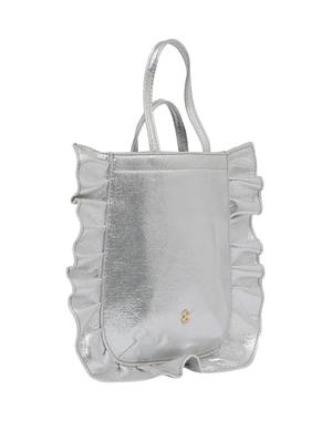 silver leatherette (pu) regular clutch - 16575632 - Standard Image - 4