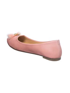 khadims pink slip on ballerinas - 16576257 - Standard Image - 3