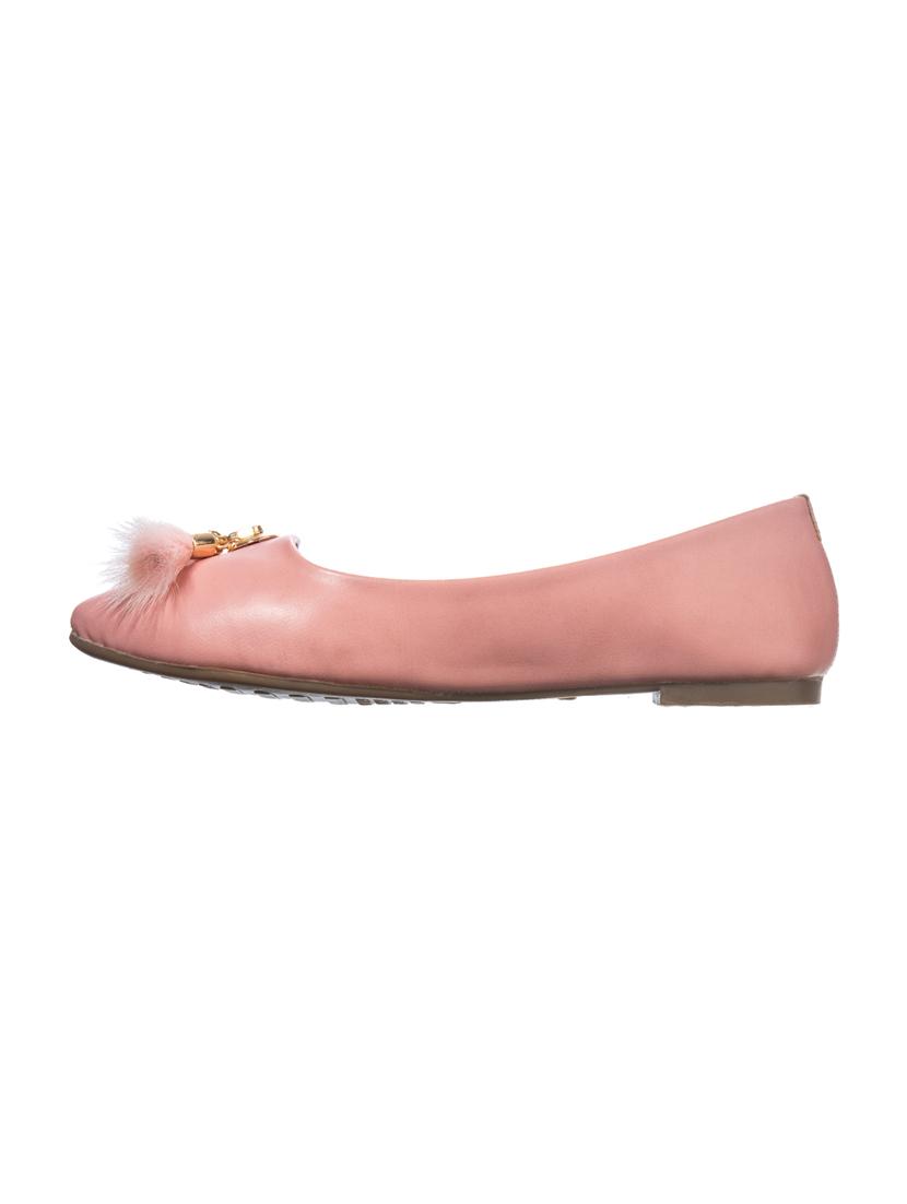 khadims pink slip on ballerinas - 16576257 - Zoom Image - 2