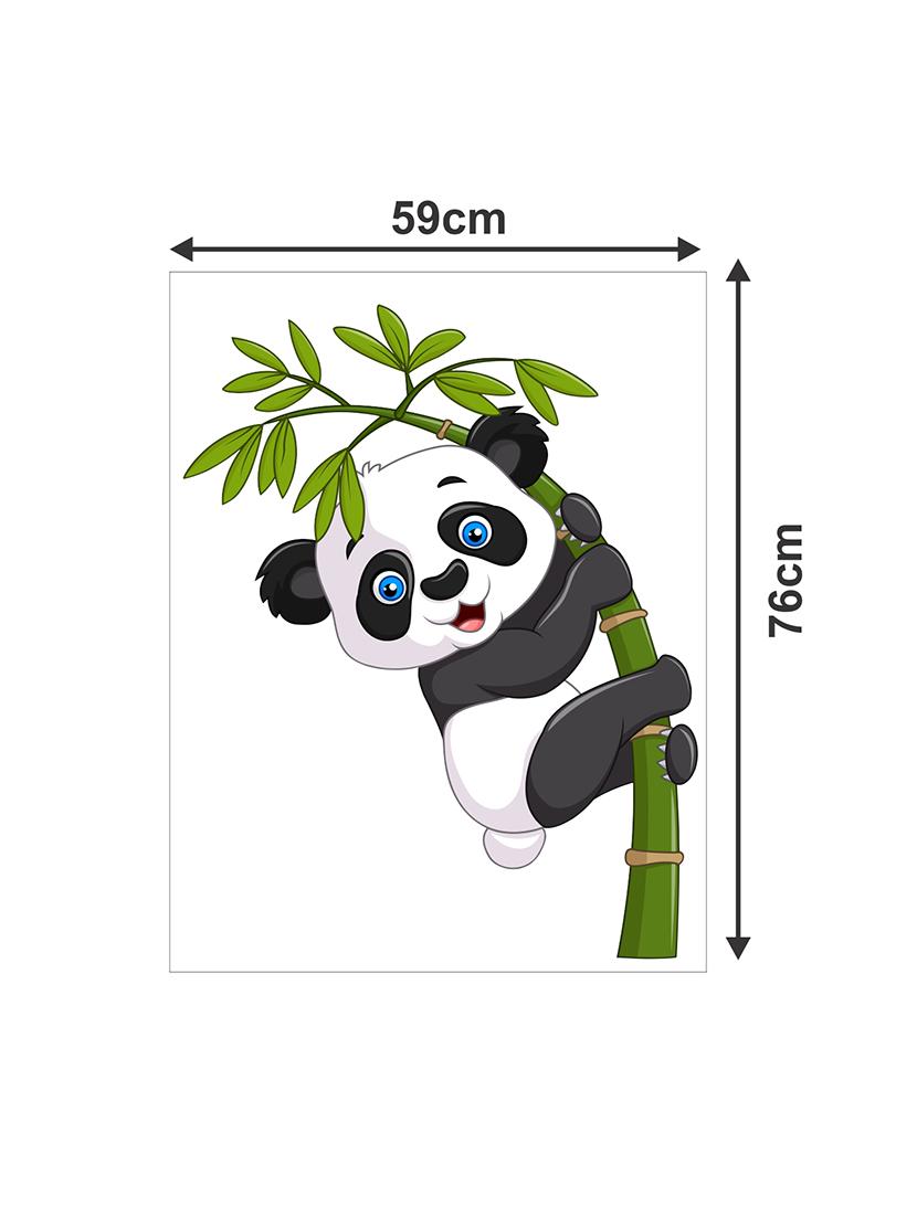 panda with tree fridge sticker & wall sticker - 16576442 - Zoom Image - 2