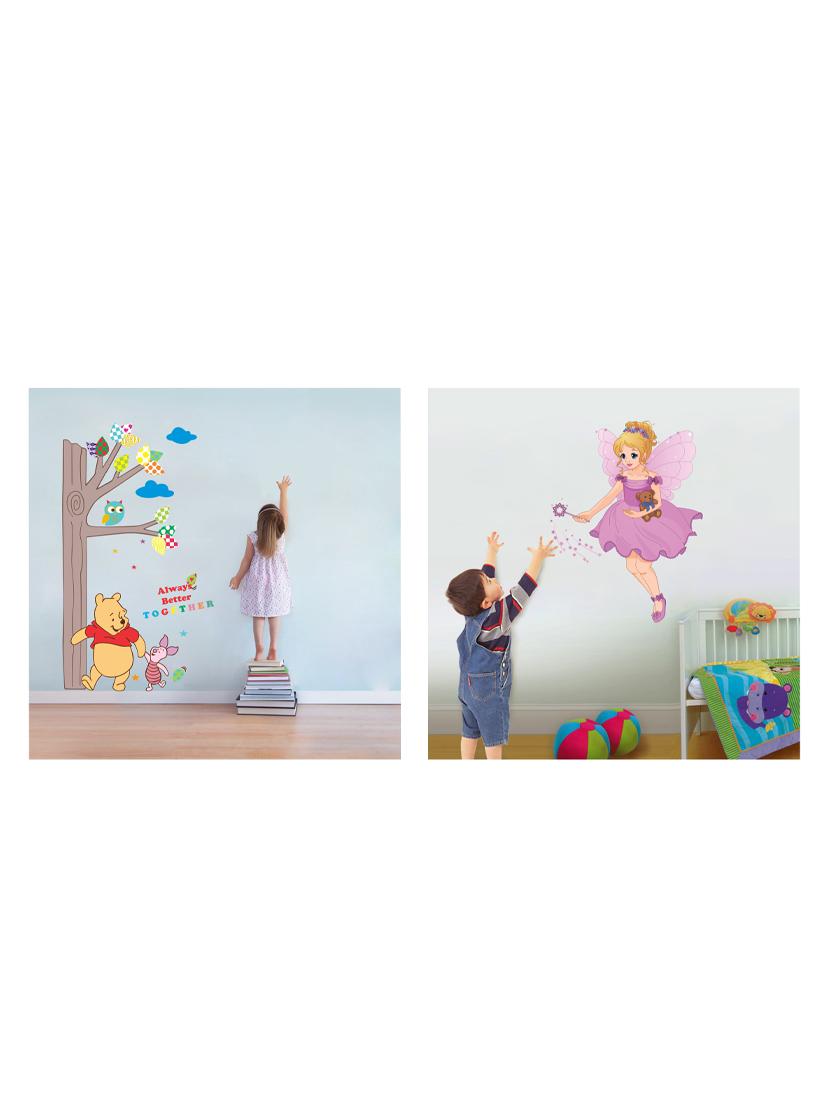 tree bear & magic girls combo wall sticker & decal - 16576488 - Zoom Image - 2
