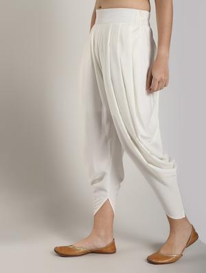 solid dhoti salwar - 16576610 - Standard Image - 3