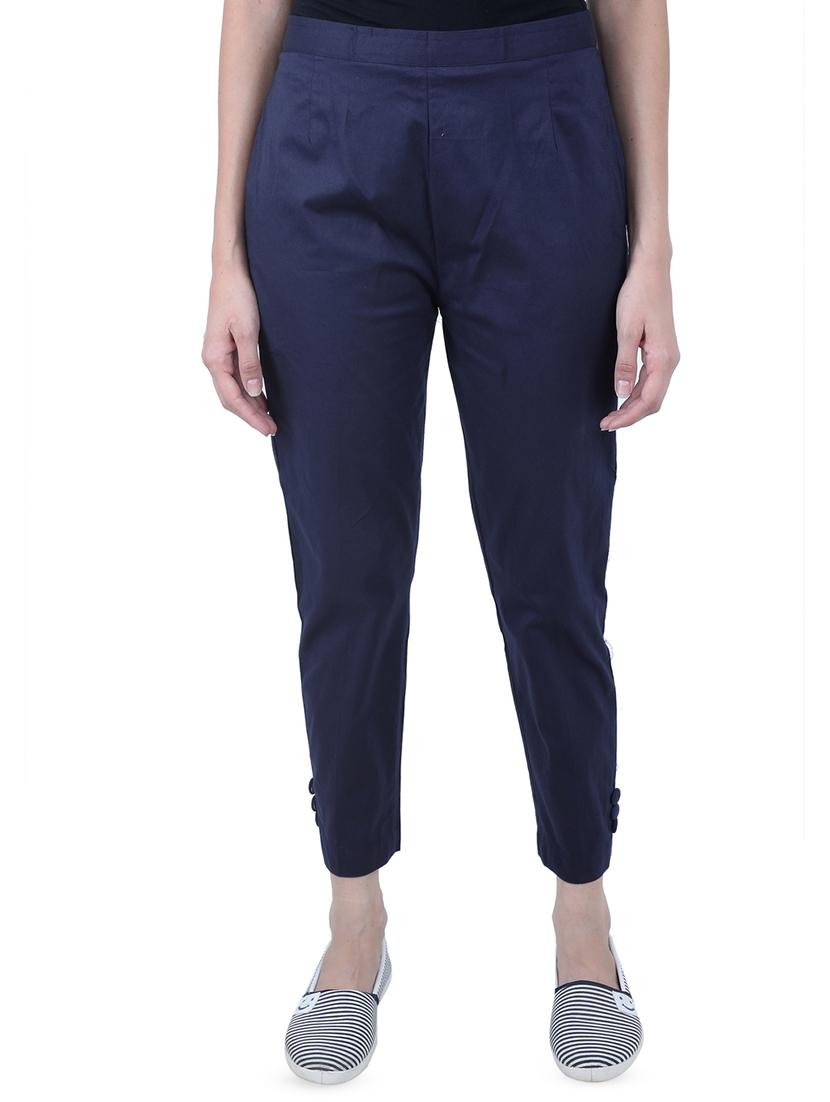mid rise pocket detail trouser - 16577721 - Zoom Image - 1