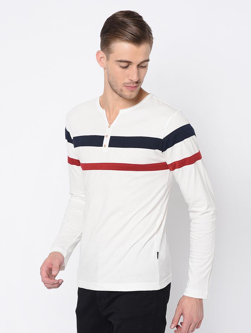 white striped t-shirt - 16577792 - Zoom Image - 2