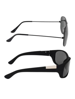 royalmede set of 2 aviator & wrap around sunglasses - 16578092 - Standard Image - 4