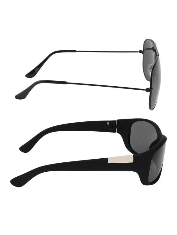 royalmede set of 2 aviator & wrap around sunglasses - 16578092 - Zoom Image - 4