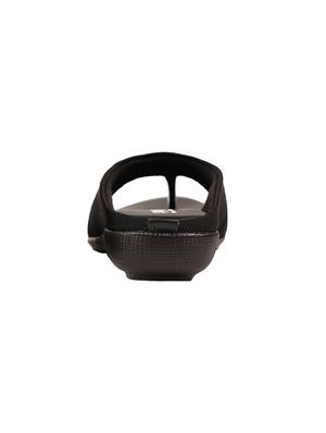 black slip on sandals - 16578603 - Standard Image - 2