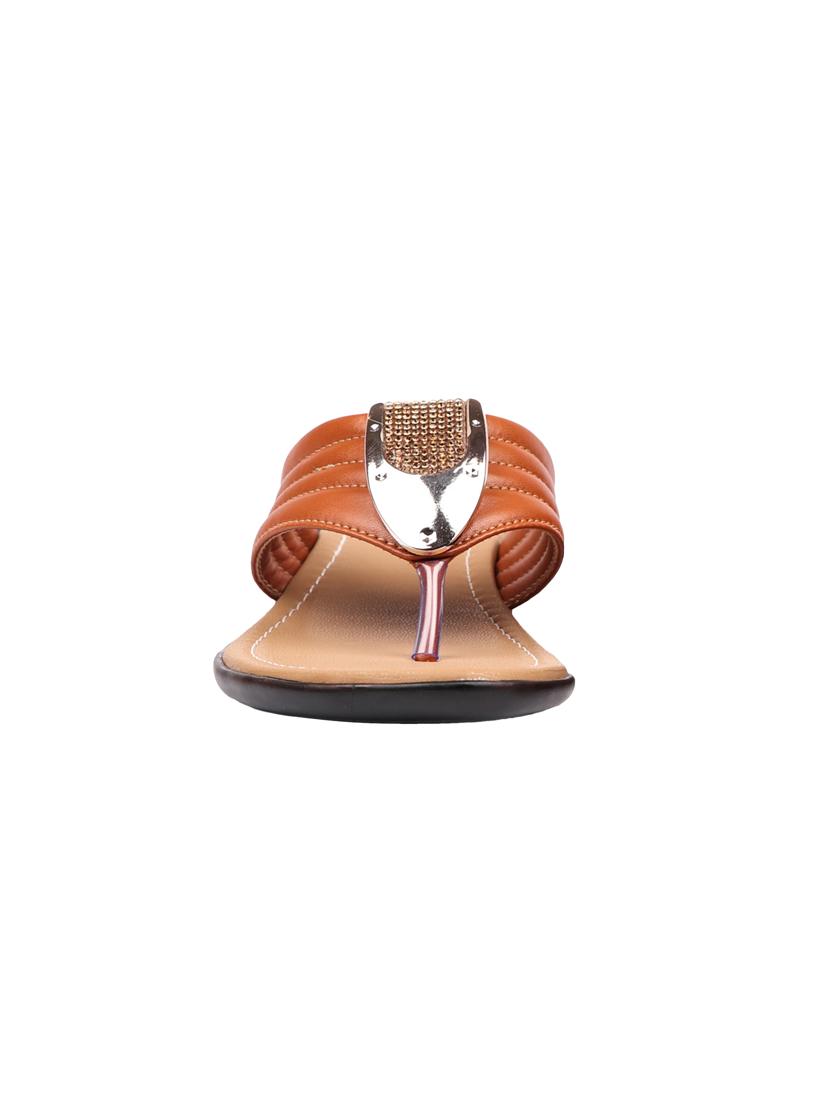 tan toe separator sandals - 16578615 - Zoom Image - 3