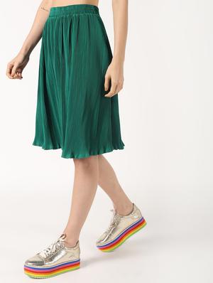 high rise pleated skirt - 16579501 - Standard Image - 3