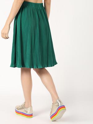 high rise pleated skirt - 16579501 - Standard Image - 4