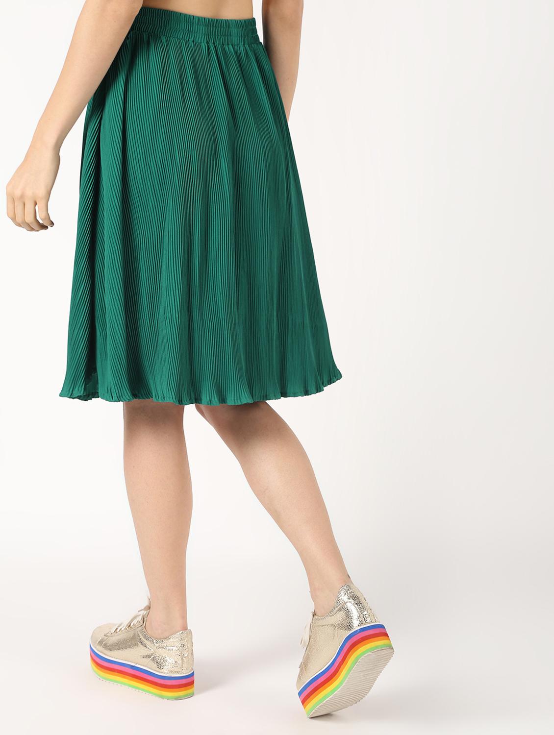high rise pleated skirt - 16579501 - Zoom Image - 4
