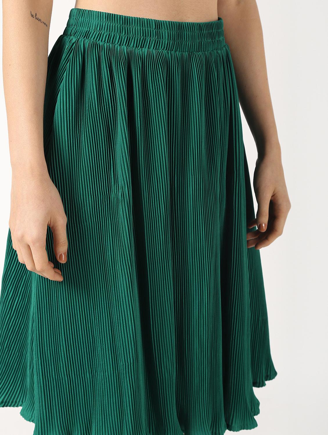 high rise pleated skirt - 16579501 - Zoom Image - 5
