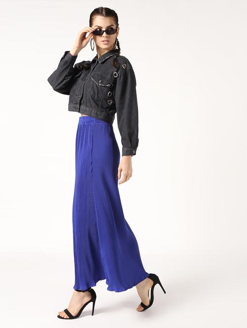 high rise pleated skirt - 16579502 - Standard Image - 1