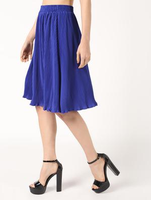 high rise pleated skirt - 16579503 - Standard Image - 3