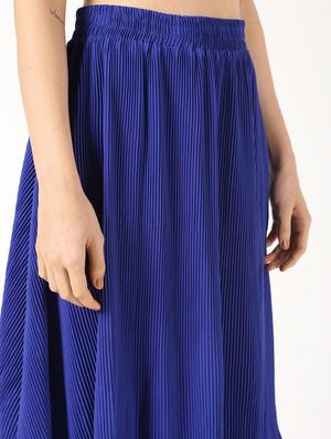 high rise pleated skirt - 16579503 - Standard Image - 5
