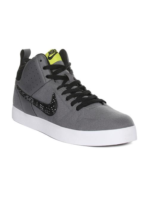 grey canvas lace up sneakers - 16579929 - Very Small Image - 1