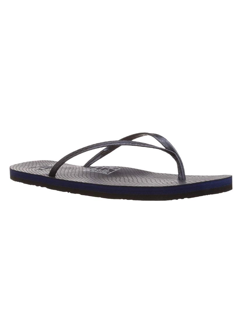 navy toe separator flip flops - 16581574 - Zoom Image - 1