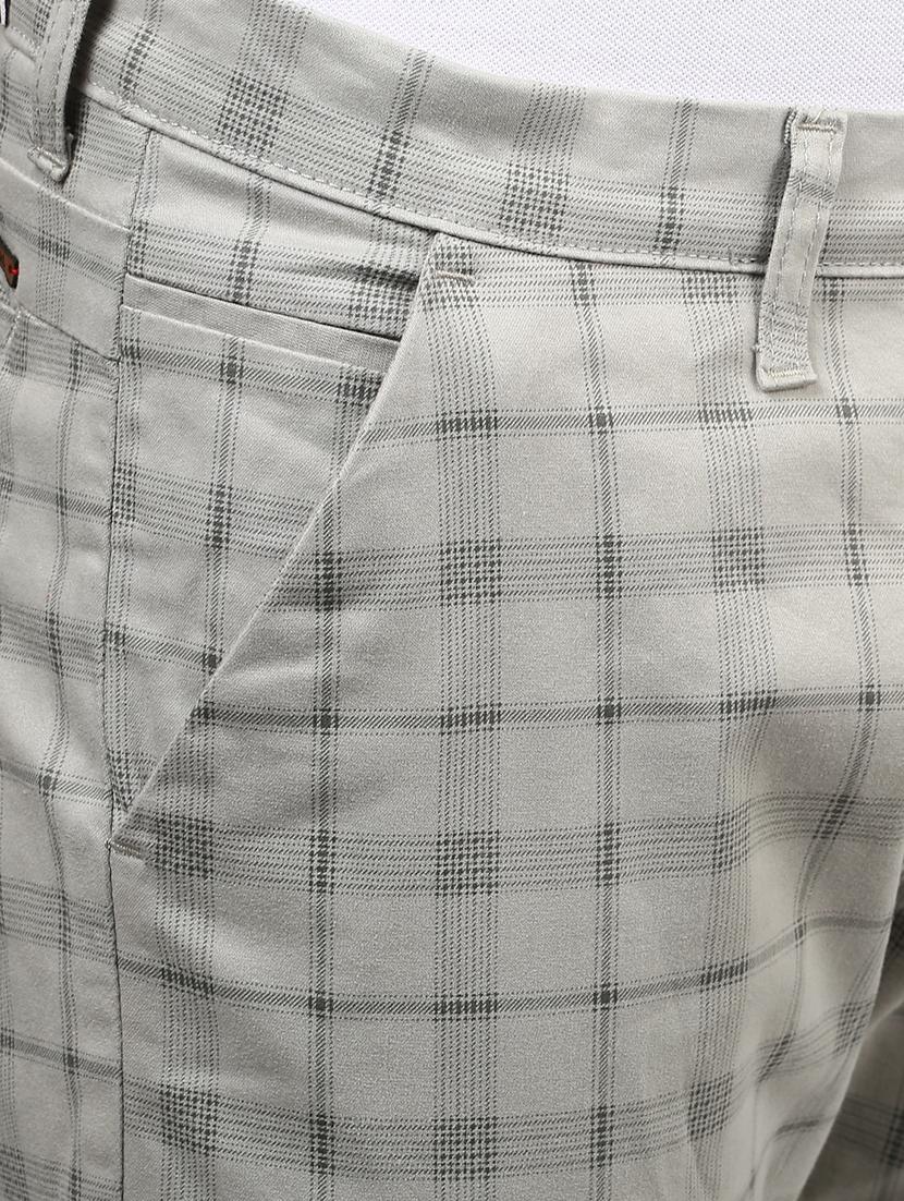 grey checkered chinos - 16584179 - Zoom Image - 5
