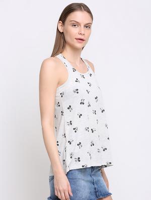 racer back graphic printed top - 16584965 - Standard Image - 2