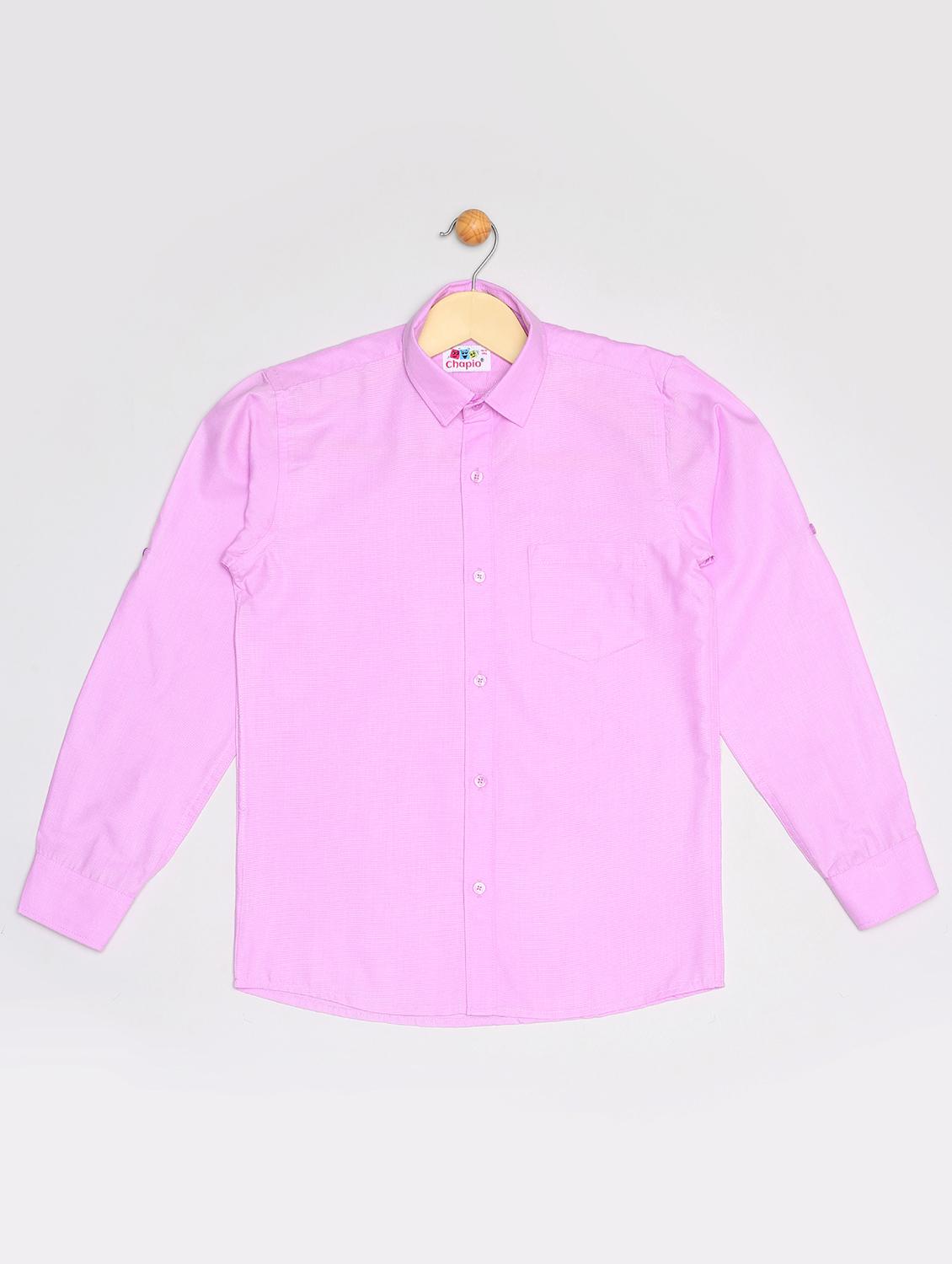 purple cotton shirt - 16585680 - Zoom Image - 1