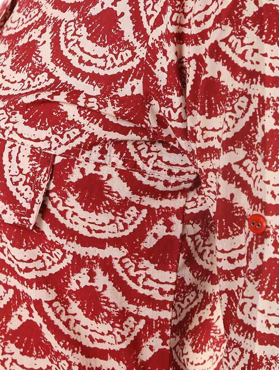 printed straight kurta - 16586321 - Zoom Image - 4