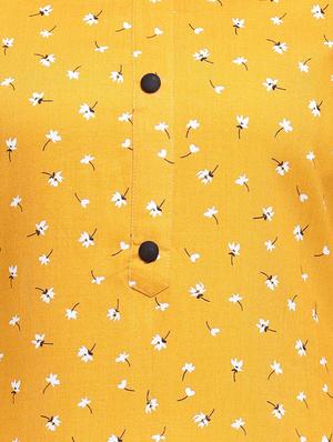 floral printed straight kurta - 16586352 - Standard Image - 4