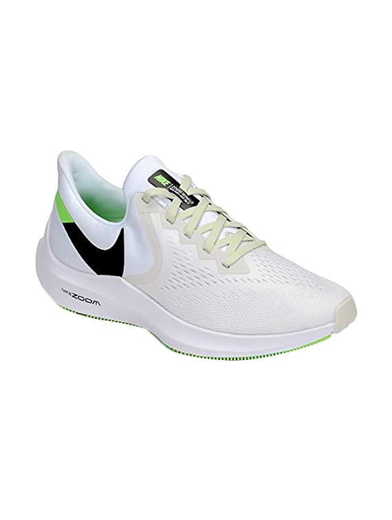 white mesh lace up sport shoes - 16587329 - Zoom Image - 1