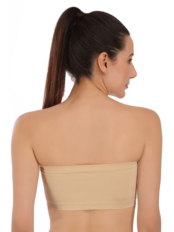 set of 2 solid tube bra - 16587369 - Zoom Image - 5