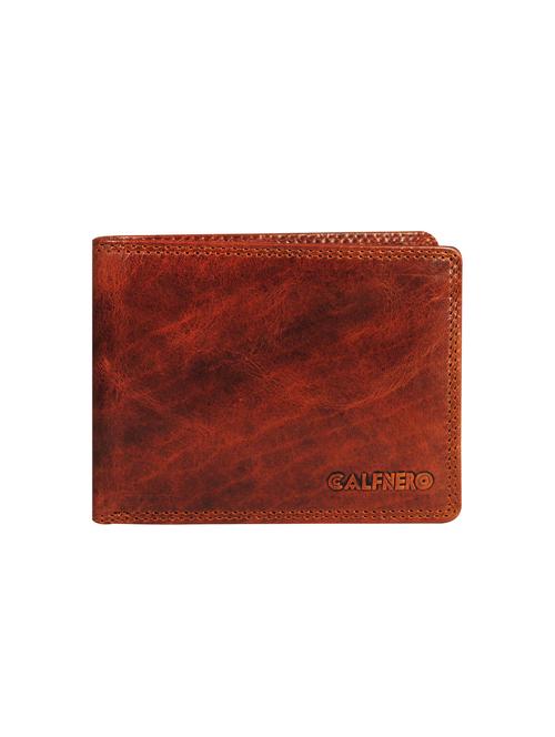 cognac leather wallet - 16587537 - Standard Image - 1